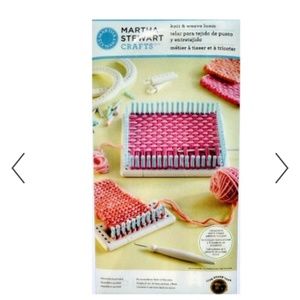 Martha Steward Crafts Knit & Weave Loom Kit